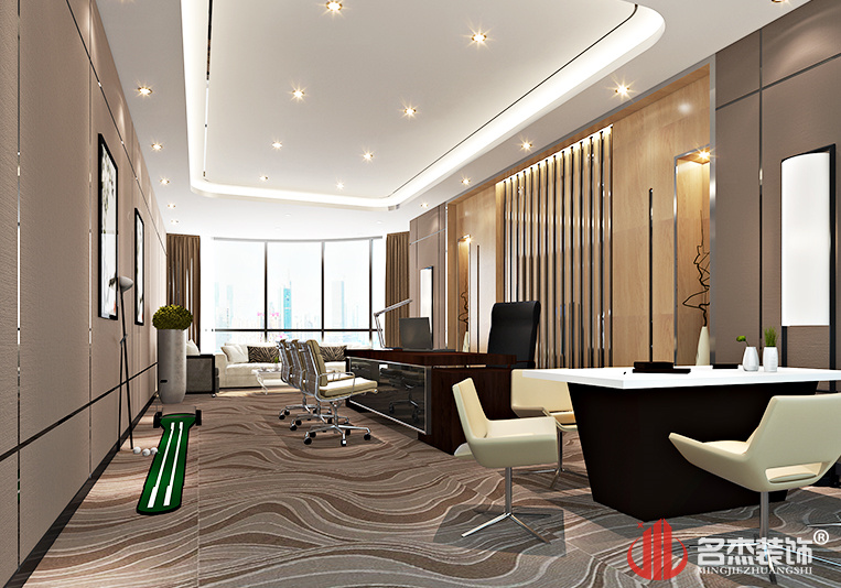 中國蒙牛乳業經理室設計