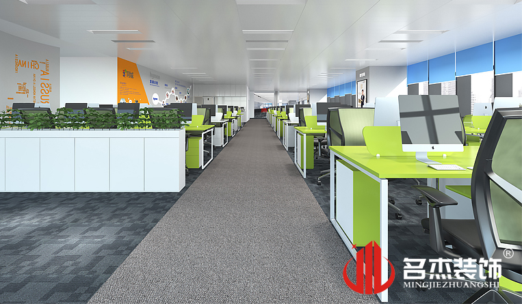 辦公區(qū)域裝修設(shè)計效果